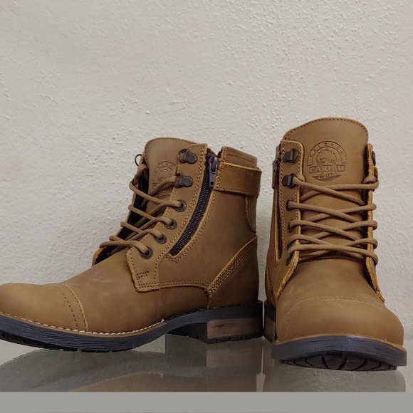 Mens Alamo Rustic Honey Boot